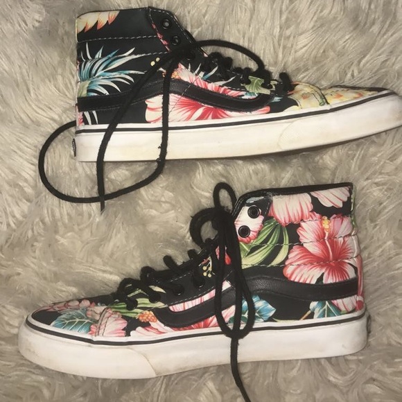 tropical vans high top